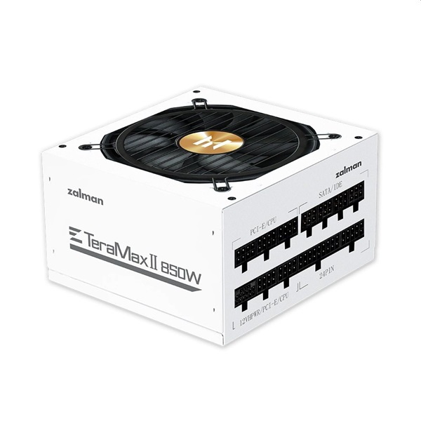 Zalman TeraMax 850W 80Plus Gold fehér tápegység