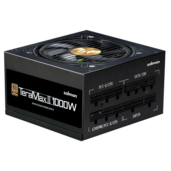 Zalman TeraMax II 1000W 80Plus Gold tápegység