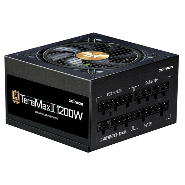 Zalman TeraMax II 1200W 80Plus Gold tápegység