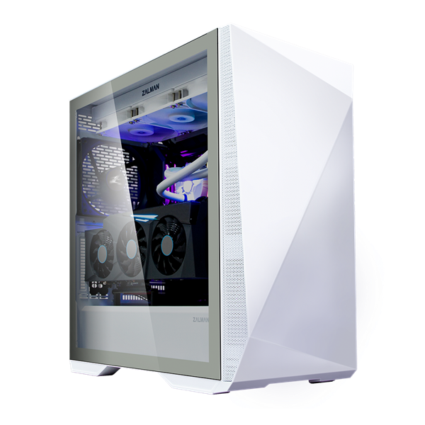 Zalman Z3 Iceberg fehér (Táp nélküli) midi számítógép ház