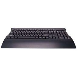Zalman ZM-K600S Ultrapolling US USB/PS2 vezetékes fekete billentyűzet