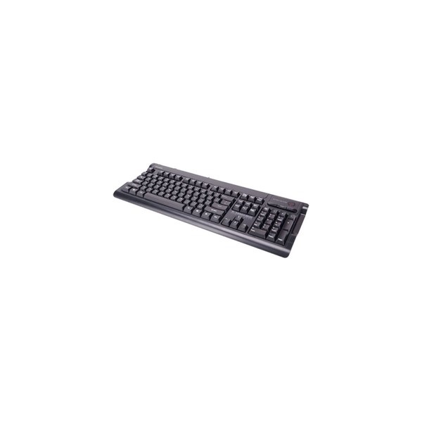 Zalman ZM-K600S Ultrapolling US USB/PS2 vezetékes fekete billentyűzet