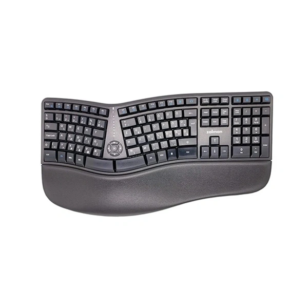 Zalman ZM-K690M ergonómikus vezeték nélküli billentyűzet + egér (C)