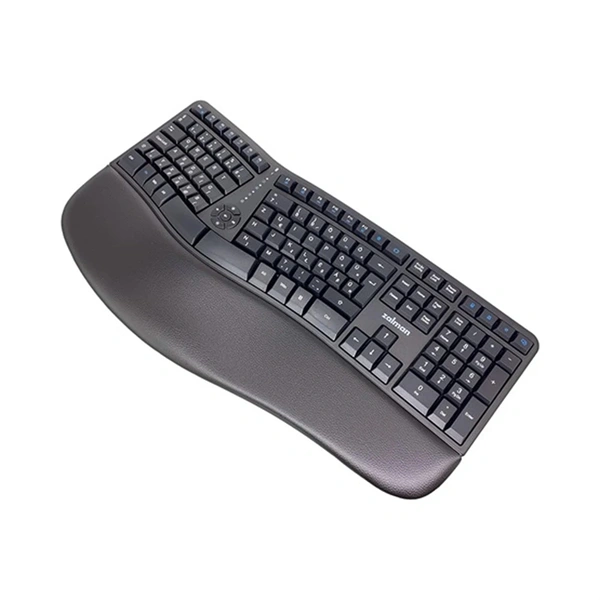 Zalman ZM-K690M ergonómikus vezeték nélküli billentyűzet + egér (C)