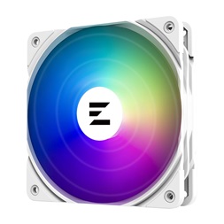 Zalman ZM-AF120 ARGB White 120mm PWM fehér ventilátor