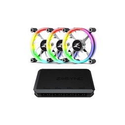 Zalman ZM-LF120 120mm 3db-os ház hűtőventilátor