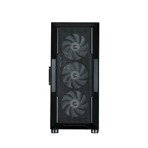 Zalman i3 Neo ARGB Black fekete (táp nélküli) ablakos ATX ház