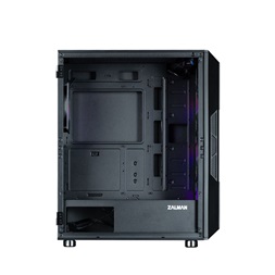 Zalman i3 Neo ARGB Black fekete (táp nélküli) ablakos ATX ház
