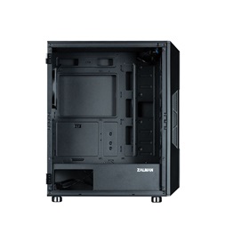 Zalman i3 Neo ARGB Black fekete (táp nélküli) ablakos ATX ház