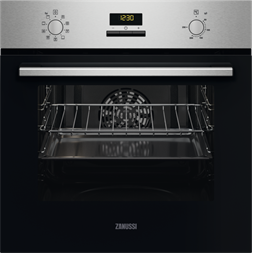 Zanussi ZOHEE2X2 inox, beépíthető, sütőtér: 65L, grill, légkeverés, sütő