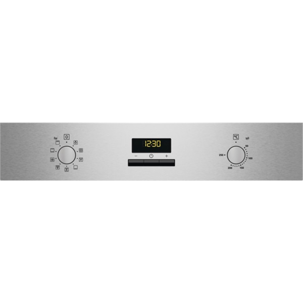 Zanussi ZOHEE2X2 inox, beépíthető, sütőtér: 65L, grill, légkeverés, sütő