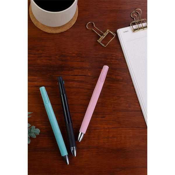 Zebra Blen 3C 0,7 kékeszöld testű 3 színű golyóstoll