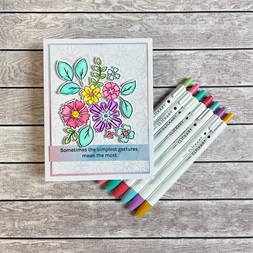 Zebra ClickArt nyomógombos 12 db-os filctoll készlet