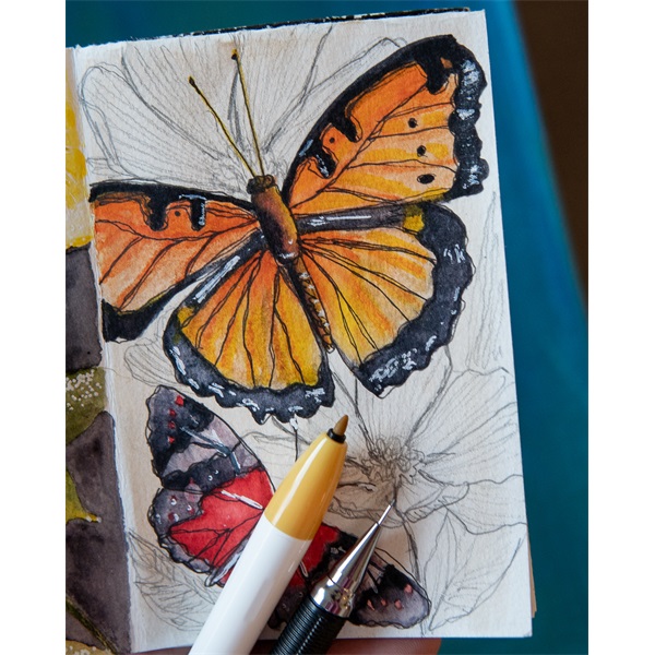 Zebra ClickArt nyomógombos 12 db-os filctoll készlet