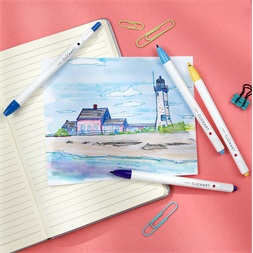 Zebra ClickArt nyomógombos 12 db-os filctoll készlet