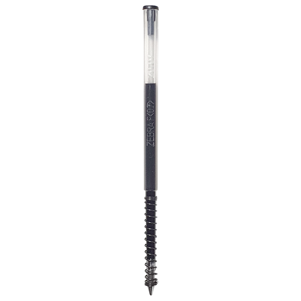 Zebra F 0,7mm kék golyóstoll betét