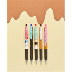 Zebra Sarasa Clip 0,5 Ice Cream 5 db zselés toll készlet