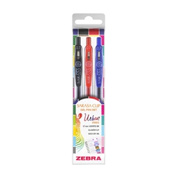 Zebra Sarasa Clip Gelpen 0,7 Urban vibes 3 db zseléstoll készlet