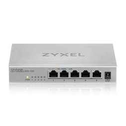 ZyXEL MG-105 5x2.5GbE LAN port Multi-Gigabit nem menedzselhető desktop switch