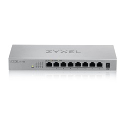 ZyXEL MG-108 8x2.5GbE LAN port Multi-Gigabit nem menedzselhető desktop switch