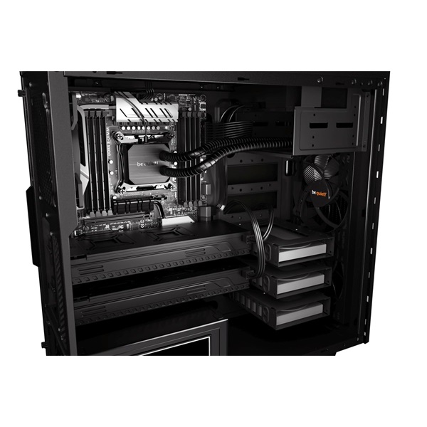 Be Quiet! Pure Base 600 fekete (táp nélküli) ATX ház