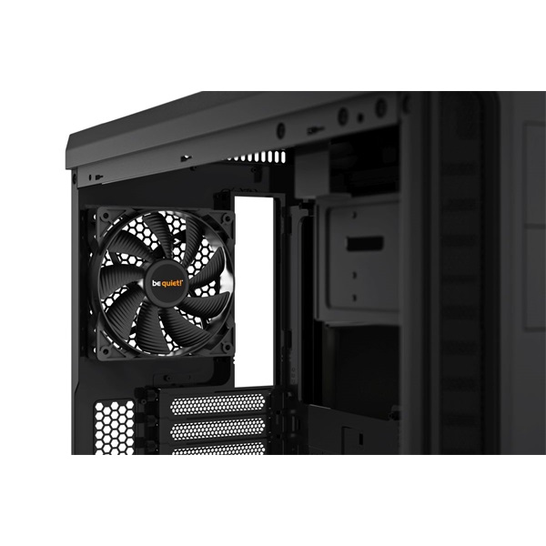 Be Quiet! Pure Base 600 fekete (táp nélküli) ablakos ATX ház