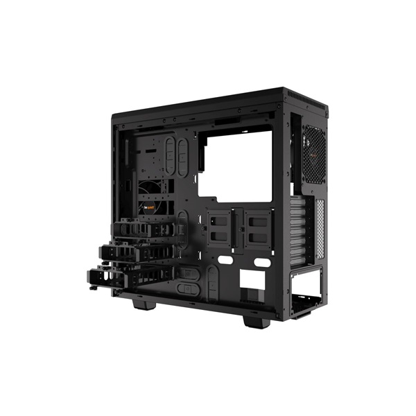 Be Quiet! Pure Base 600 fekete (táp nélküli) ablakos ATX ház