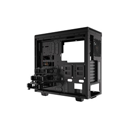 Be Quiet! Pure Base 600 fekete (táp nélküli) ablakos ATX ház