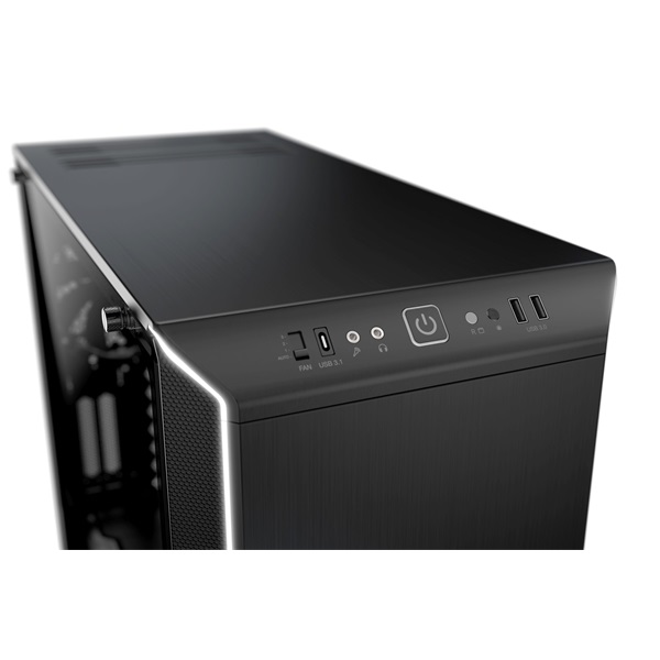Be Quiet! Dark Base 700 fekete/ezüst (táp nélküli) ATX ház
