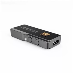 iBasso DC03PRO USB Type-C DAC - 3,5mm jack PCM és DSD256 támogatással szürke adapter