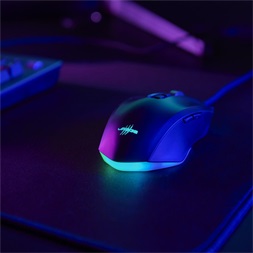 uRage 00217845 REAPER 800 8K fekete optikai gamer egér