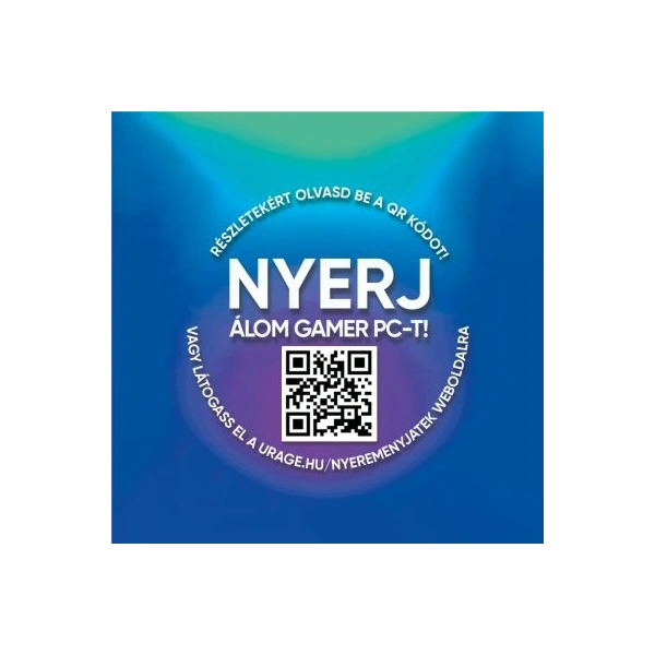 uRage 13217832 EXODUS 600 RGB (Red Switch) mechanikus gamer billentyűzet